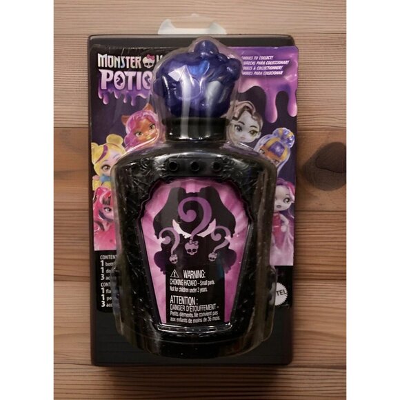 NEW! Monster High Fright Size Potions Mini Dolls 3 Inch Lot Of 3 Blind Packs - Picture 3 of 6